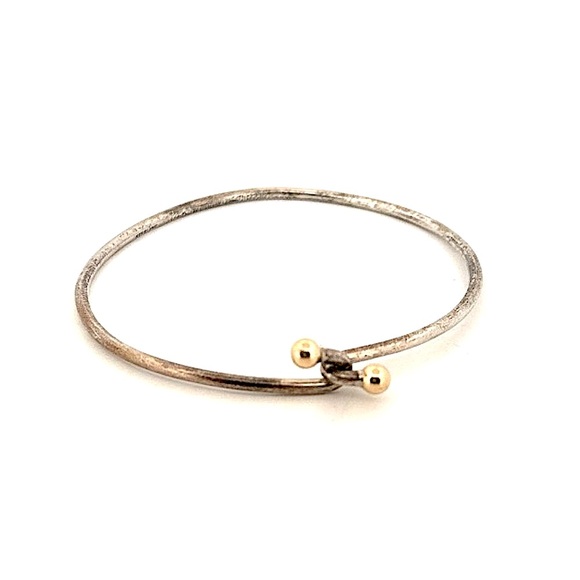 Tiffany & Co. Jewelry - Tiffany & Co 14K gold and 925 Sterling Silver vintage bracelet